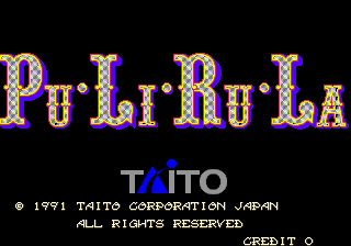 PuLiRuLa (World) Title Screen